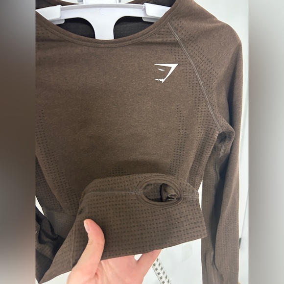 GYMSHARK  Women’s Cropped Long Sleeve - Picture 3 of 4